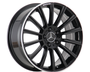 A Class - W177: 18" Matt Black Turbine Style Alloy Wheels 18+