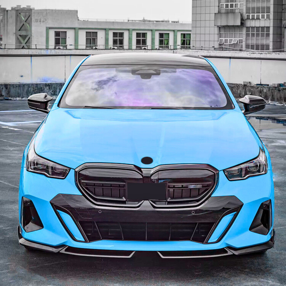 5 Series - G60: Gloss Black Front Splitter V1 Style 24+