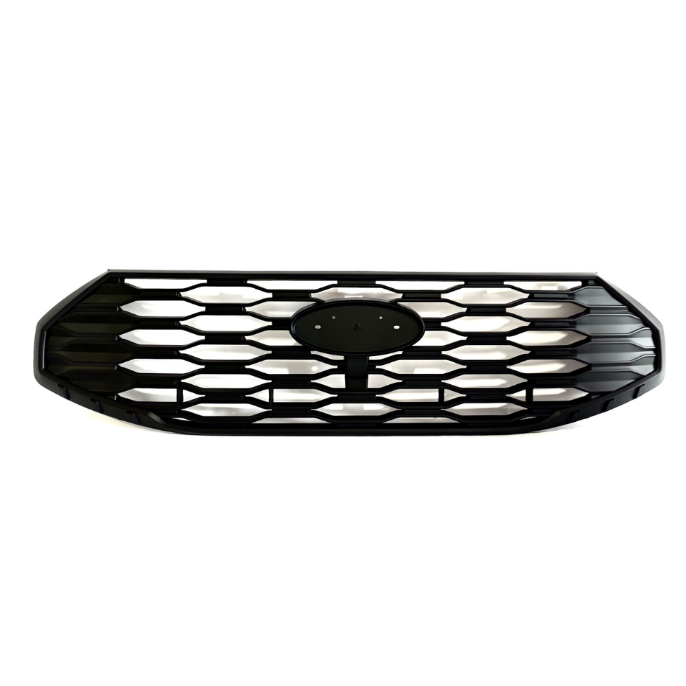 Ford Transit Custom MK2: Matt Black Honeycomb Grill 24+