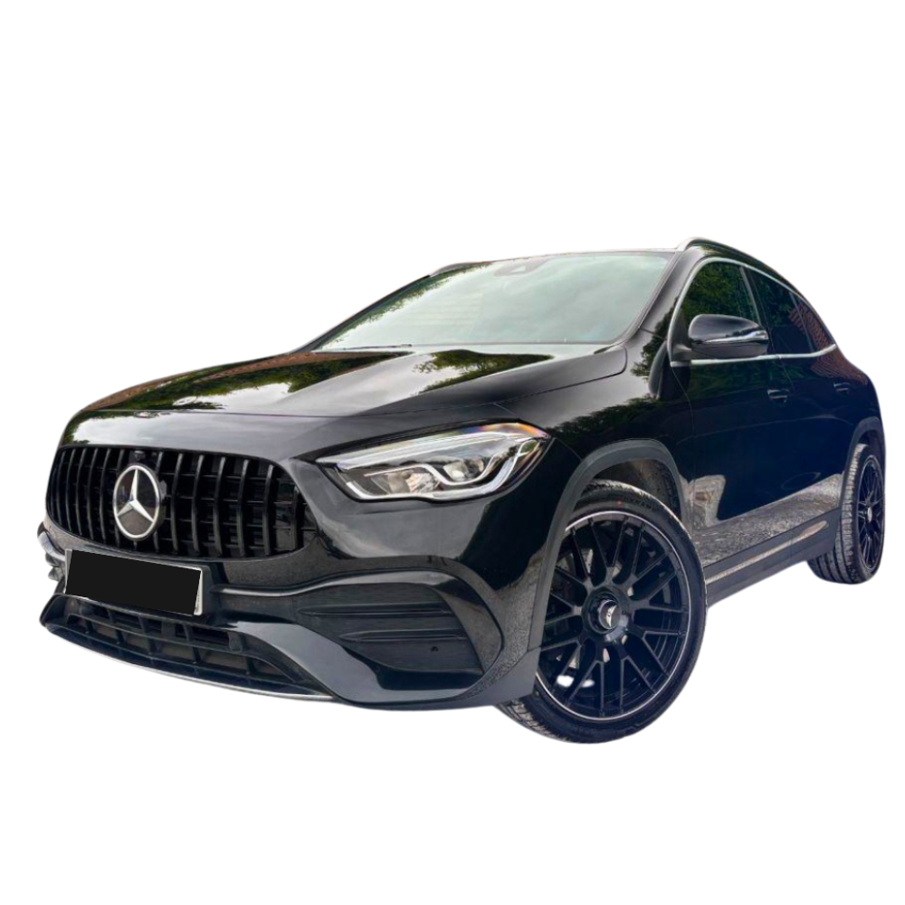 GLA - H247: Gloss Black GT Panamericana Front Grill 20+