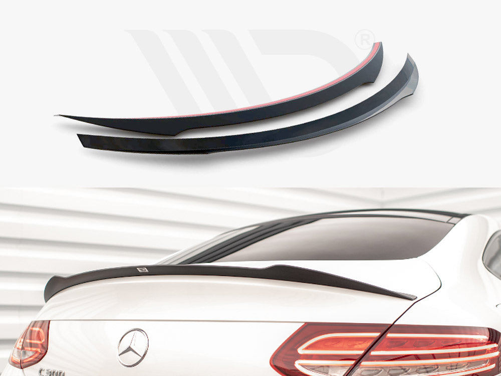 C Class - C205: Gloss Black Maxton Spoiler 15-21