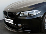 5 Series - F10/F11/F18: Gloss Black Grill Two Slate - Carbon Accents