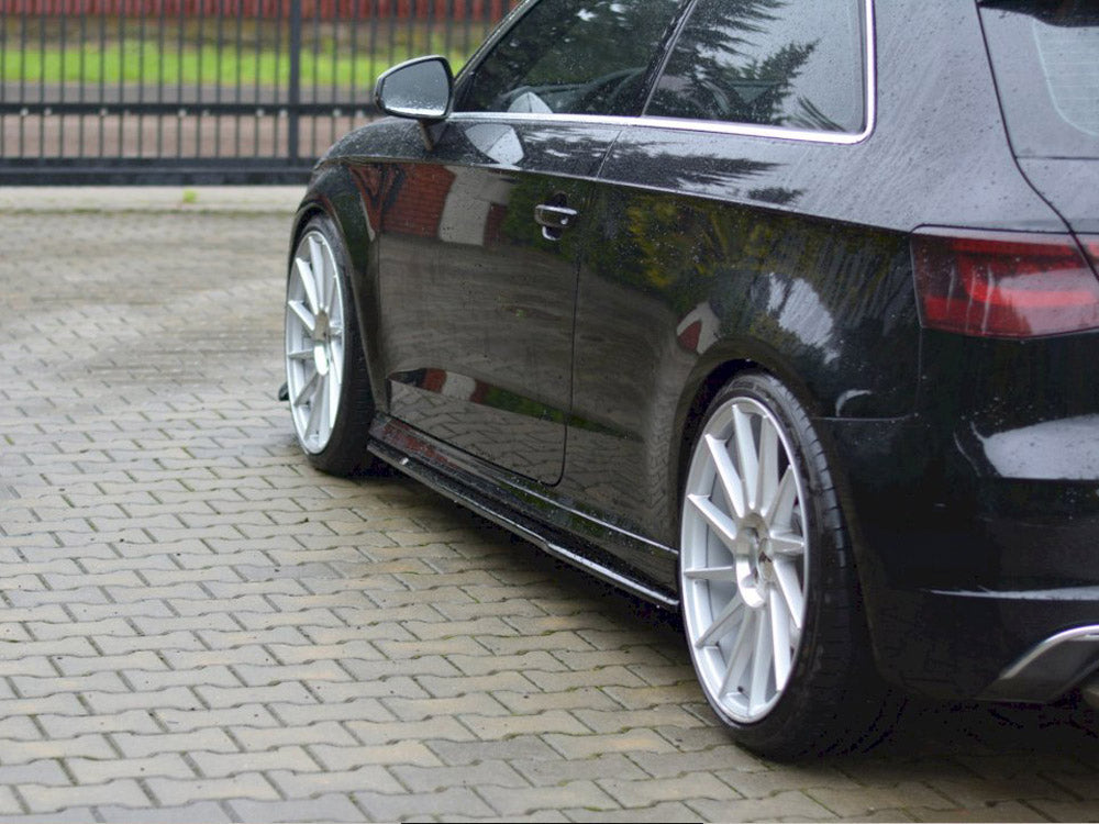 Audi - S3 / A3 S Line 8V / 8V Facelift Hatchback: Maxton Side Skirts