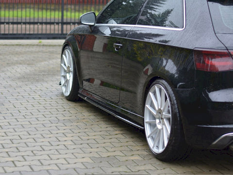 Audi - S3 / A3 S Line 8V / 8V Facelift Hatchback: Maxton Side Skirts