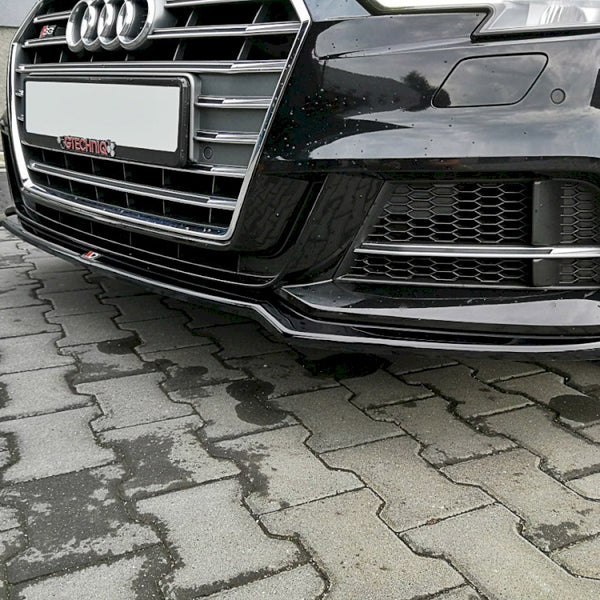 Audi - S3 / A3 S Line 8V Facelift Sedan: Maxton Front Splitter V2