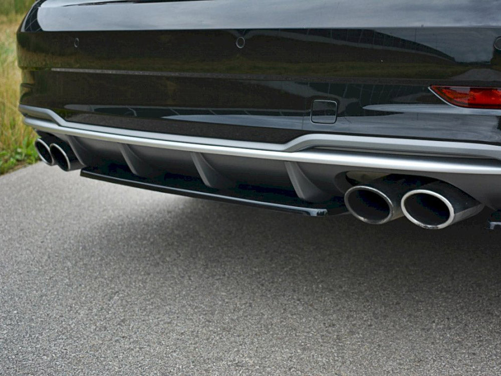 Audi - S3 8V Facelift Sedan (2017-): Maxton Central Rear Splitter