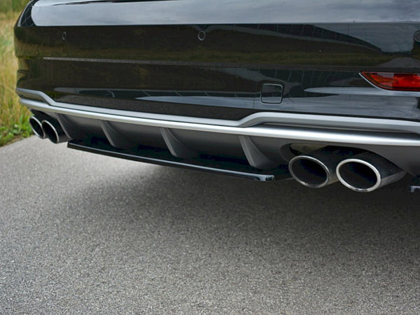 Audi - S3 8V Facelift Sedan (2017-): Maxton Central Rear Splitter