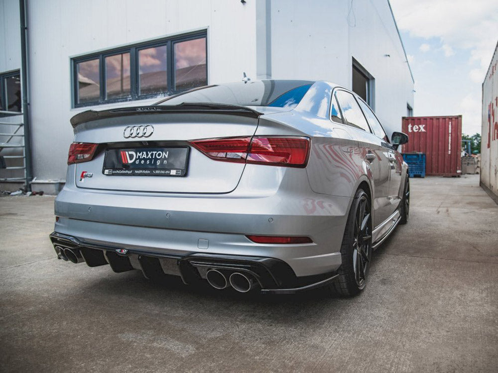 Audi - S3 Sedan 8V Facelift (2016-2020): Maxton Rear Diffuser