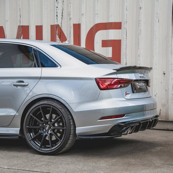 Audi - S3 Sedan 8V Facelift (2016-2020): Maxton Rear Side Splitters V2