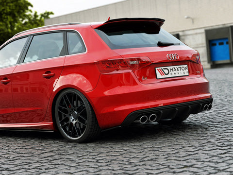 Audi - S3 / A3 S Line 8V Hatchback / Sportback: Maxton Rear Side Splitters