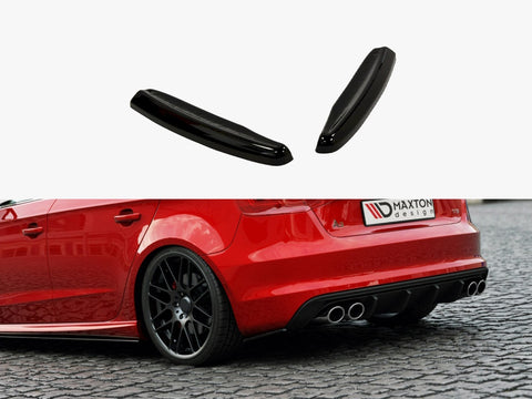 Audi - S3 / A3 S Line 8V Hatchback / Sportback: Maxton Rear Side Splitters