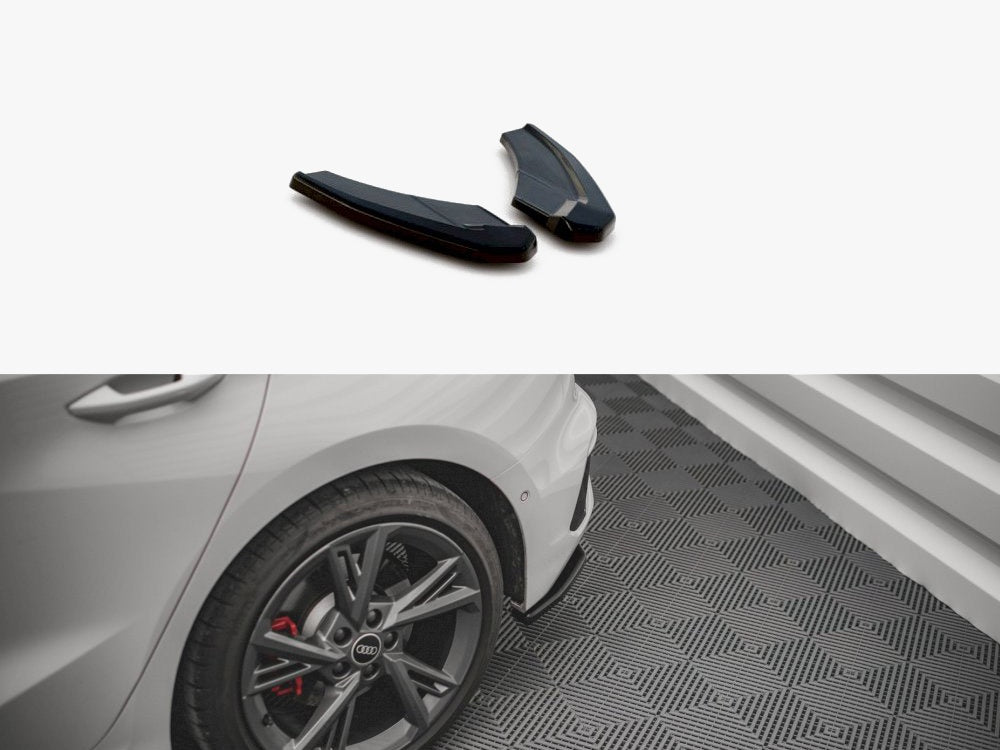 Audi - S3 Sportback 8Y: Maxton Rear Side Splitters V1
