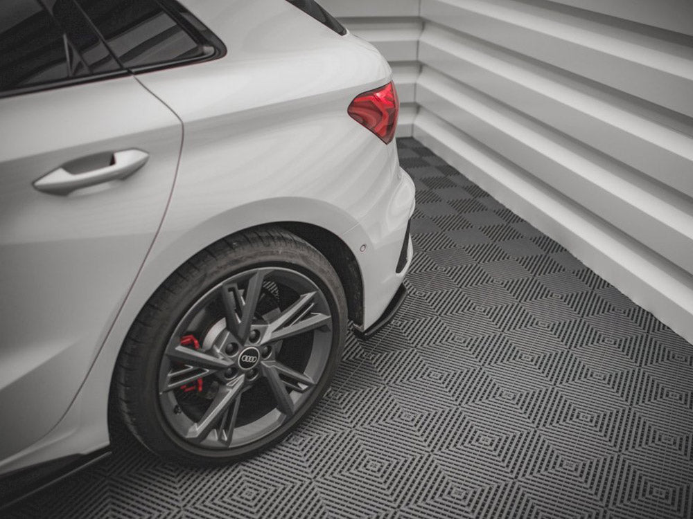 Audi - S3 Sportback 8Y: Maxton Rear Side Splitters V1