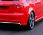 Audi - RS3 8P (2011-2012): Maxton Rear Side Splitters