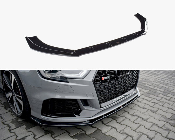 Audi - RS3 8V Facelift Sedan: Maxton Front Splitter V1