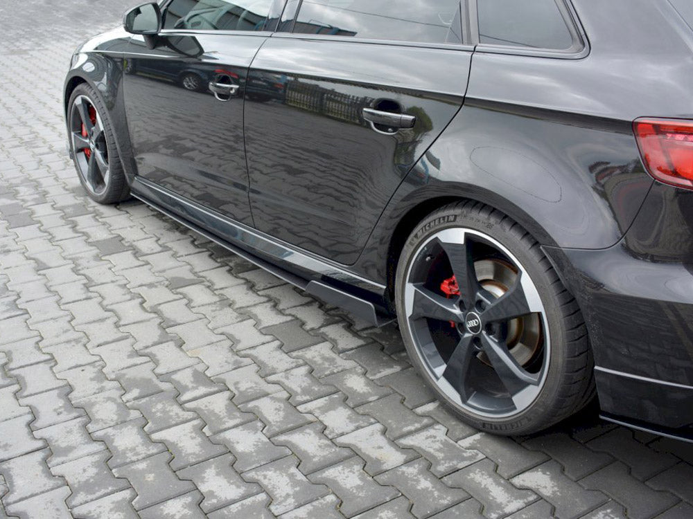 Audi - RS3 8V Facelift Sportback (2017-20): Maxton Racing Side Skirts V2