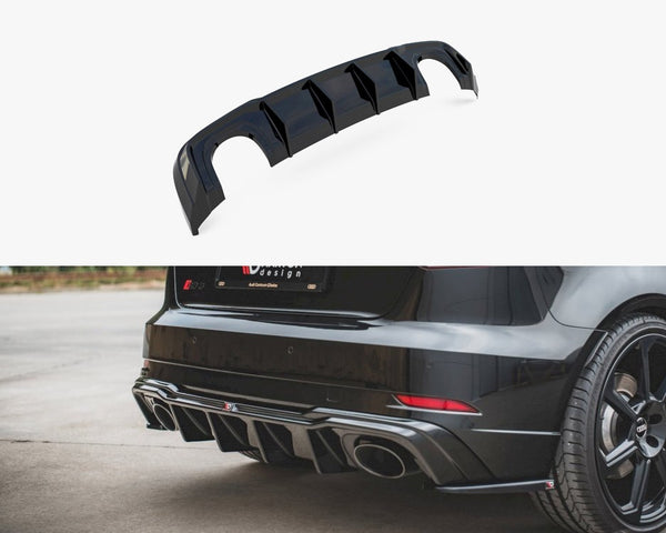 Audi - RS3 8V Sportback Facelift: Maxton Rear Diffuser V2