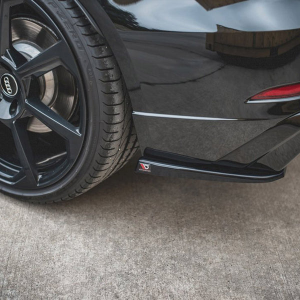Audi - RS3 8V Sportback Facelift (2017-UP): Maxton Rear Side Splitters V2