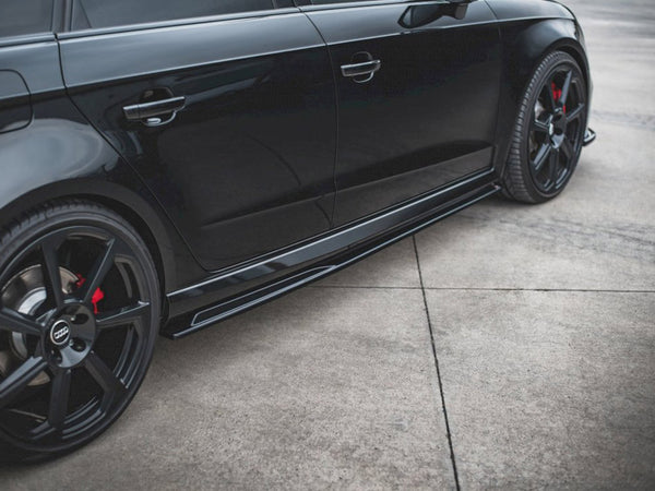 Audi - RS3 8V Sportback Facelift (2017-UP): Maxton Side Skirts V2