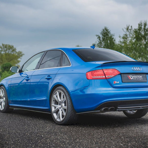 Audi - S4/ A4 S Line B8 Sedan (2008-2011): Maxton Central Rear Splitter