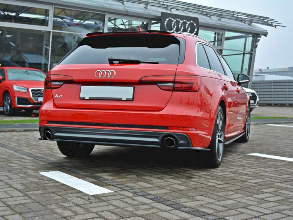 Audi - A4 S Line B9 Avant: Maxton Central Rear Splitter