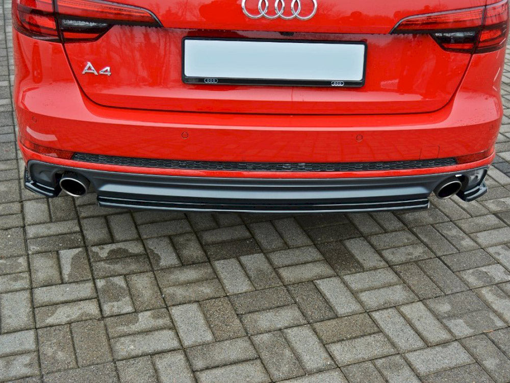 Audi - A4 S Line B9 Avant: Maxton Central Rear Splitter