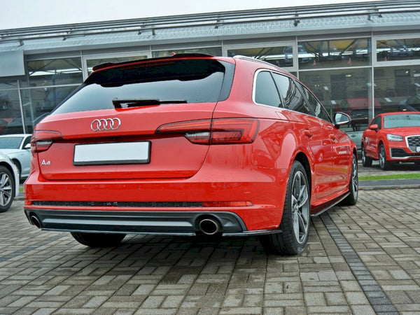 Audi - A4 S Line B9 Avant: Maxton Rear Side Splitters