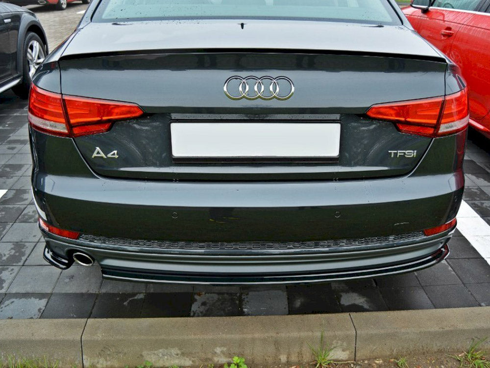 Audi - A4 B9 S Line Sedan: Maxton Rear Splitter
