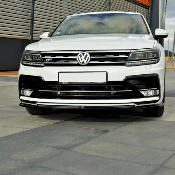 VW - Tiguan MK 2 R Line (2015-2019): Maxton Front Splitter V1
