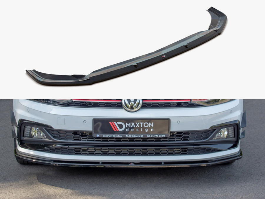 VW - Polo GTI / R Line MK6: Maxton Front Splitter V1