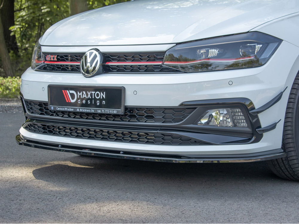 VW - Polo GTI / R Line MK6: Maxton Front Splitter V1