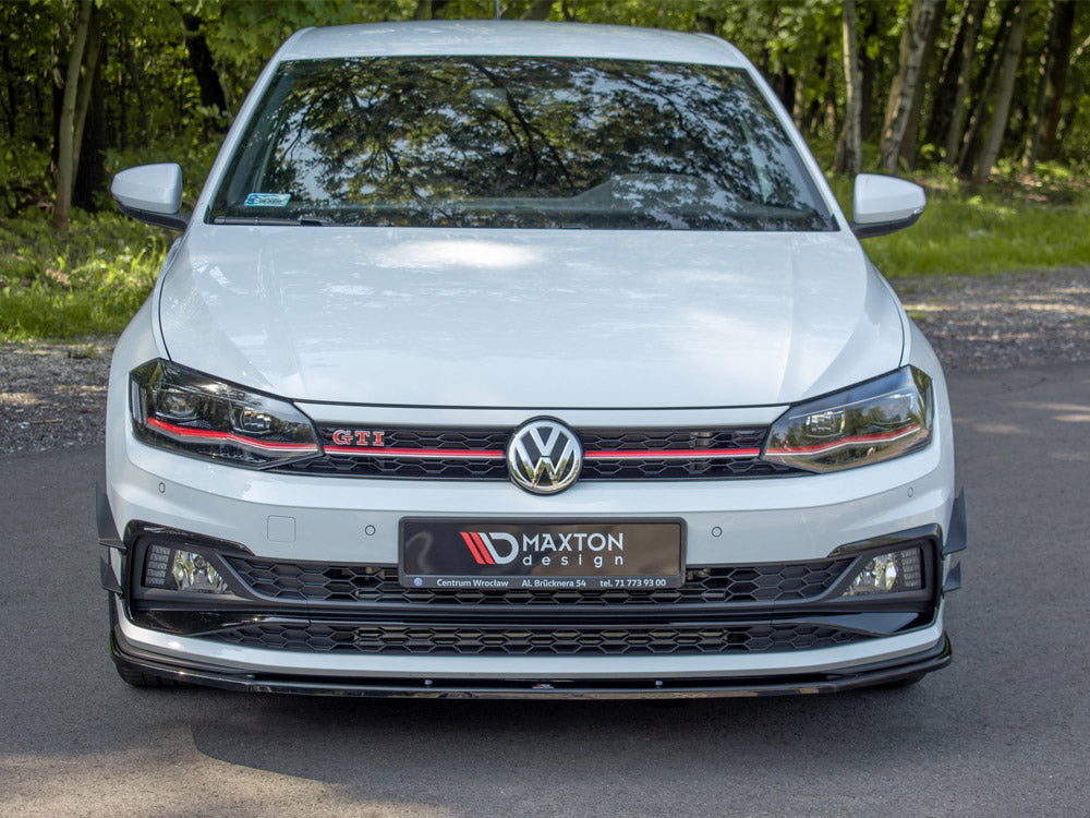 VW - Polo GTI / R Line MK6: Maxton Front Splitter V1