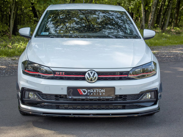 VW - Polo GTI / R Line MK6: Maxton Front Splitter V1