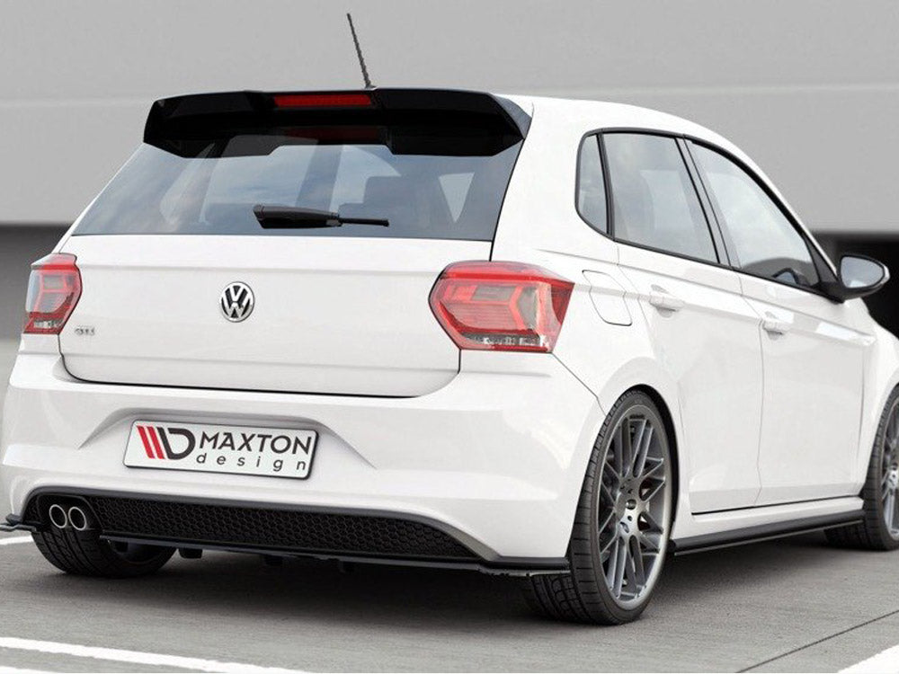 VW - Polo GTI / R Line MK6: Maxton Rear Splitter (Vertical Bars)