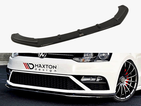 VW - Polo GTI MK5 Facelift: Maxton Front Splitter V1