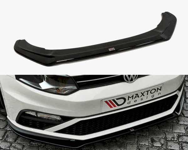 VW - Polo GTI MK5 Facelift: Maxton Front Splitter V2