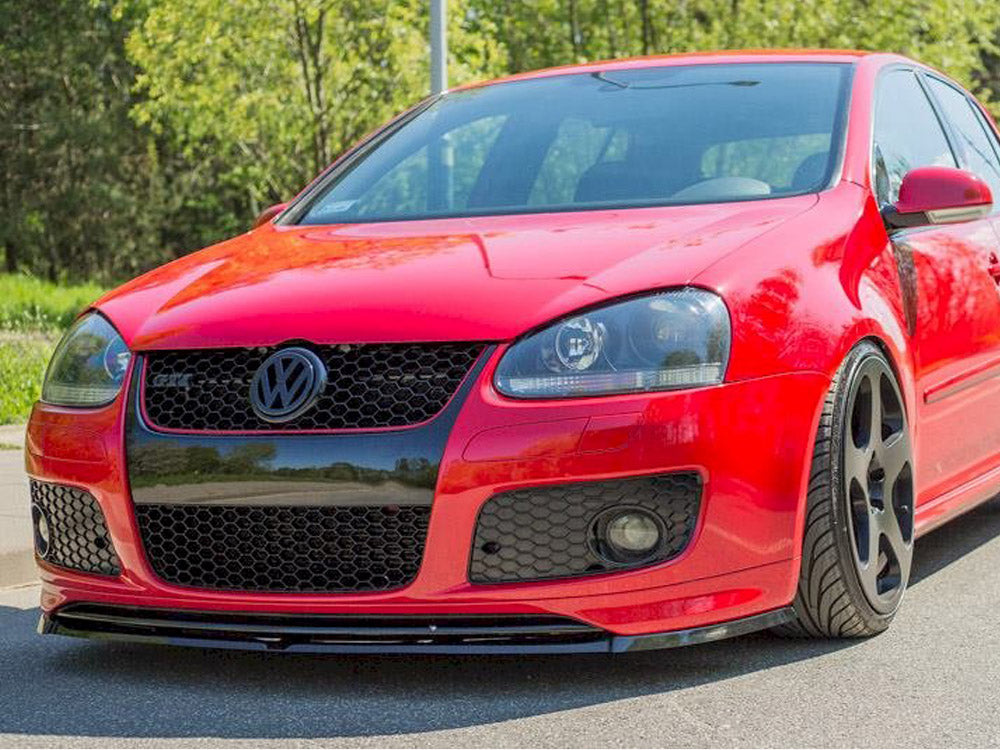 VW - Golf V GTI (For GTI 30TH Front Bumper Spoiler): Maxton Front Splitter