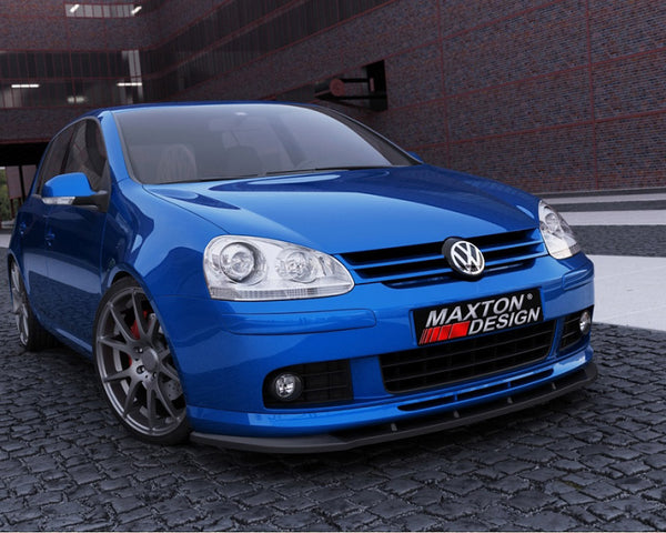 VW - Golf MK5 (FIT ONLY With Votex Front LIP): Maxton Front Splitter