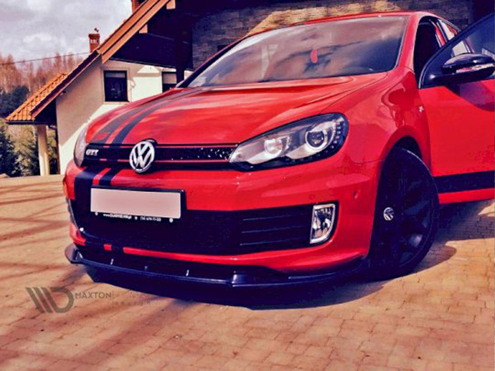 VW - Golf VI GTI 35TH: Maxton Front Splitter