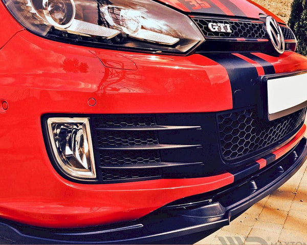VW - Golf VI GTI 35TH: Maxton Front Splitter