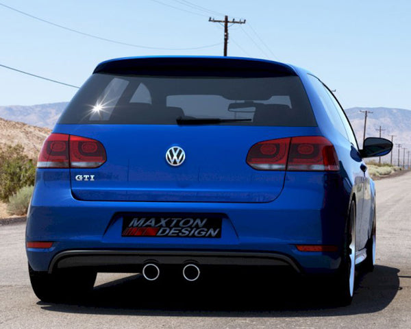 VW - Golf V R32 Look For VW Golf VI GTI (2008-2012): Maxton Rear Diffuser