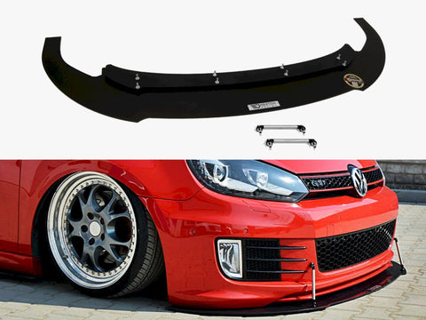 VW - Golf MK6 GTI 35TH: Maxton Front Racing Splitter