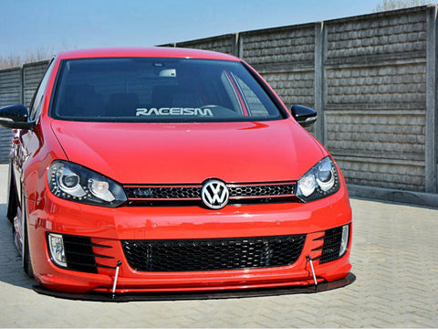 VW - Golf MK6 GTI 35TH: Maxton Front Racing Splitter