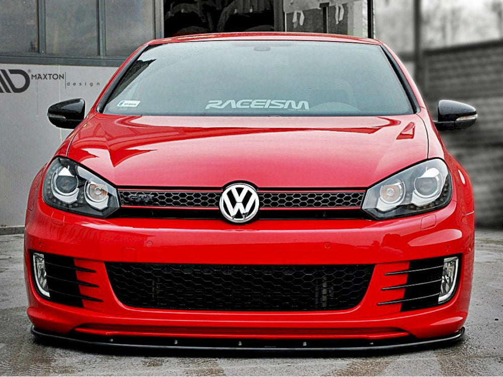 VW - Golf VI (For Golf GTI 35TH): Maxton Front Splitter V2