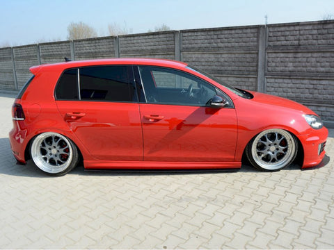 VW - Golf VI GTI 35TH / R20: Maxton Racing Side Skirts