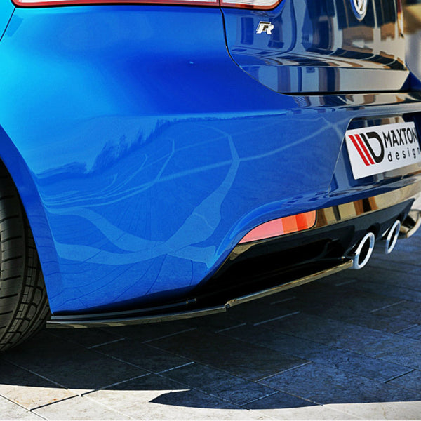 VW - Golf VI R: Maxton Rear Side Splitters