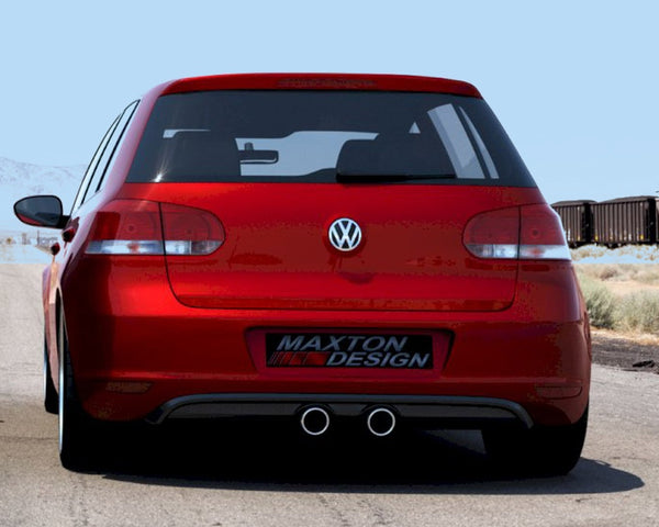 VW - Golf V R32 Look For VW Golf VI (2008-2012): Maxton Rear Diffuser