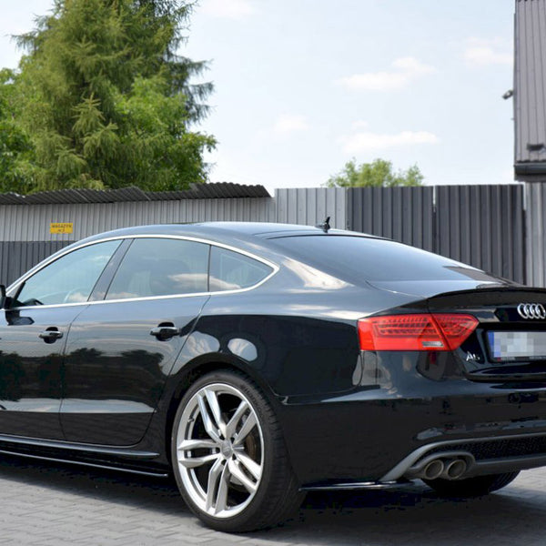 Audi - A5 S Line 8T Facelift Sportback: Maxton Rear Side Splitters