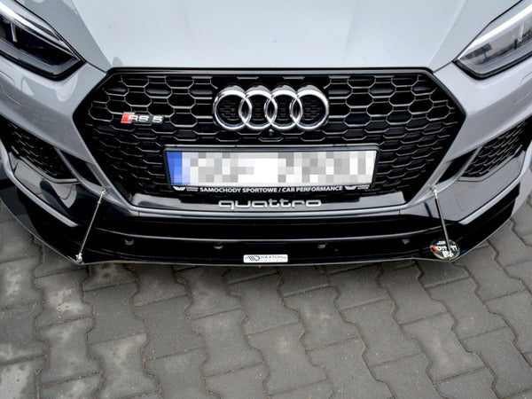 Audi - RS5 Coupe / Sportback F5: Maxton Racing Front Splitter V1