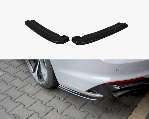 Audi - RS5 Coupe / Sportback F5: Maxton Rear Side Splitters